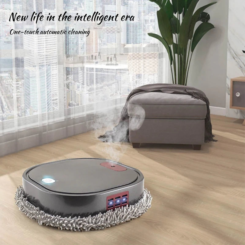 Sweeping Robot Automatic Electric Floor Mops Mopping With Sprayer Machine Floor Steam Cleaner Robot