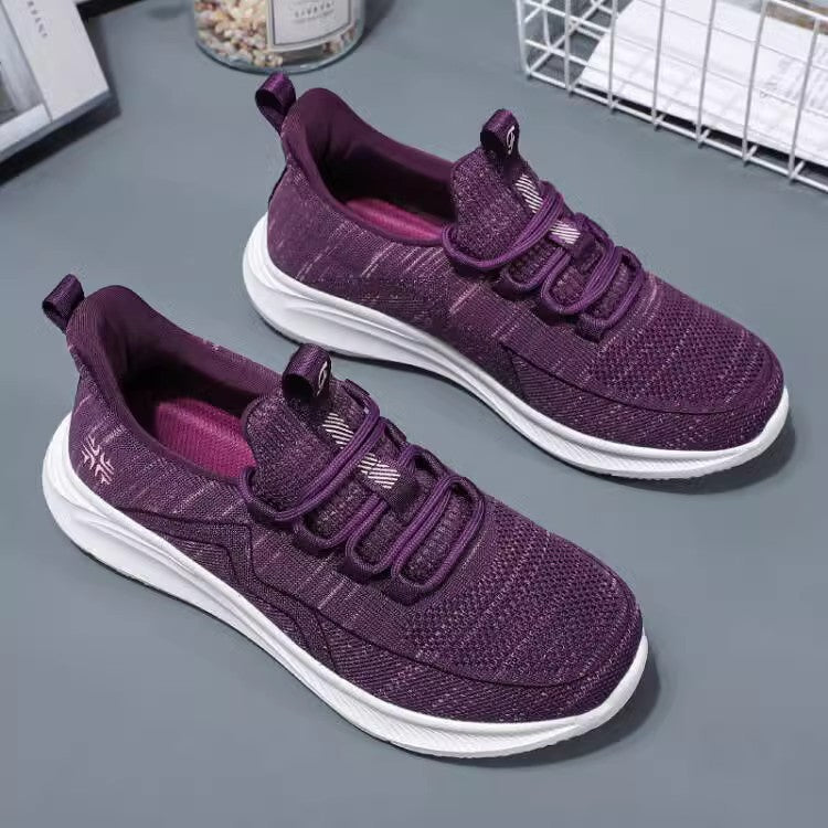 Spring and autumn sneakers soft sole comfortable casual walking shoes