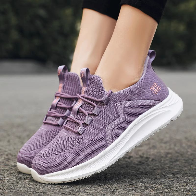 Spring and autumn sneakers soft sole comfortable casual walking shoes