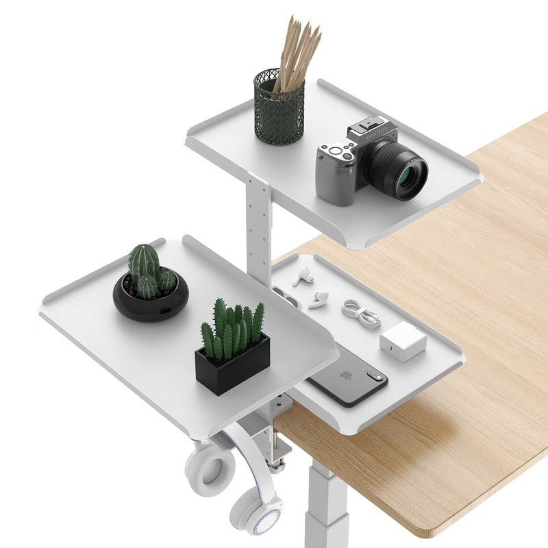 3 - Tier Multifunctional Desk Side Storage Rack - Organize Your Workspace Effortlessly