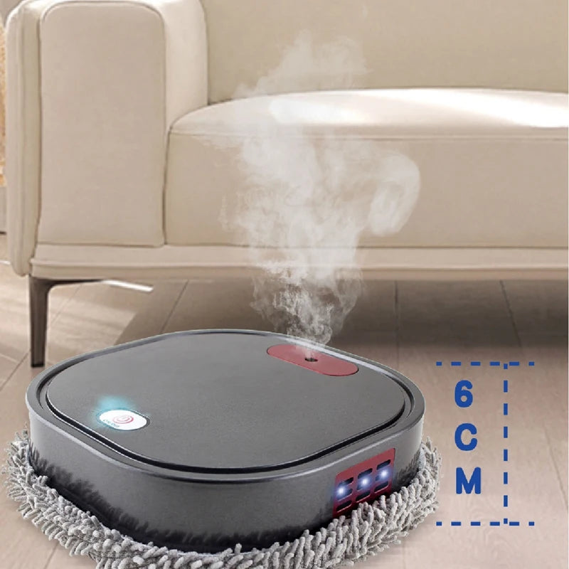 Sweeping Robot Automatic Electric Floor Mops Mopping With Sprayer Machine Floor Steam Cleaner Robot